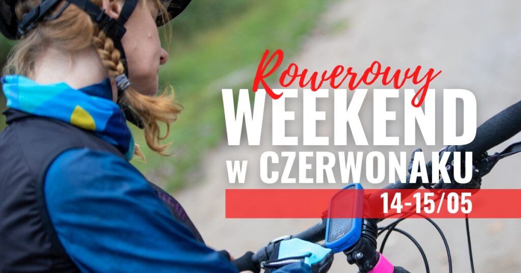 plakat rowerowy weekend