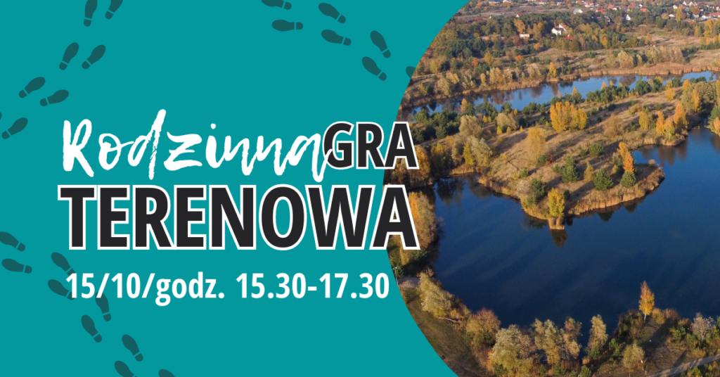 nazwa wydarzenia i zdjęcie z lotu ptaka zbiorników pożwirowych w Owińskach