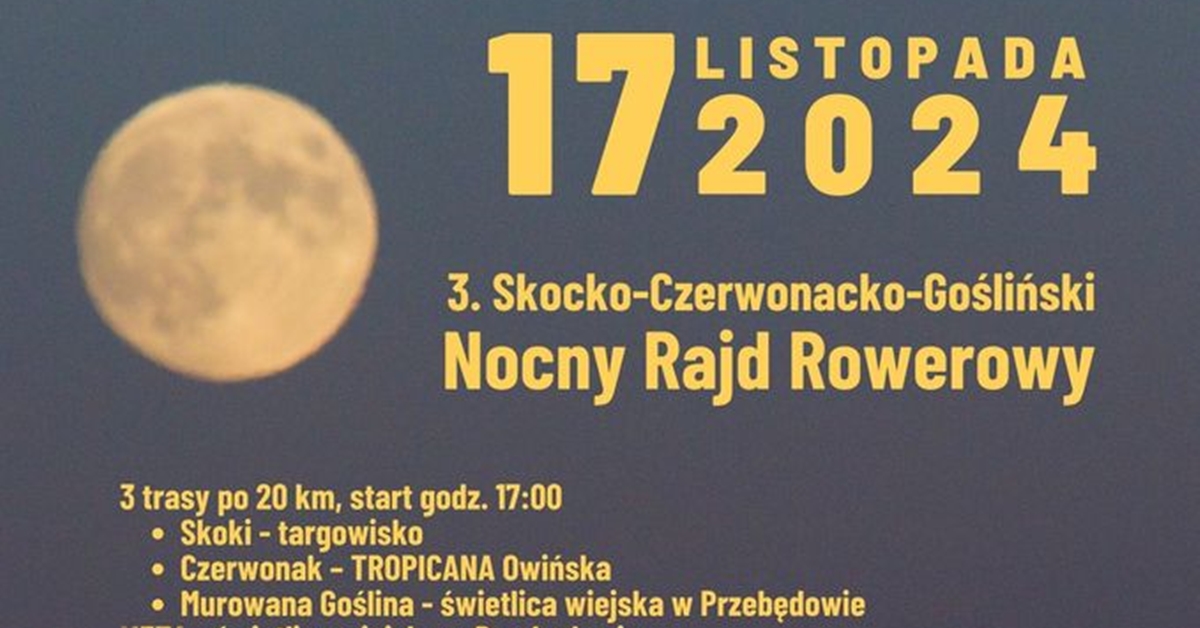 nocny bieg