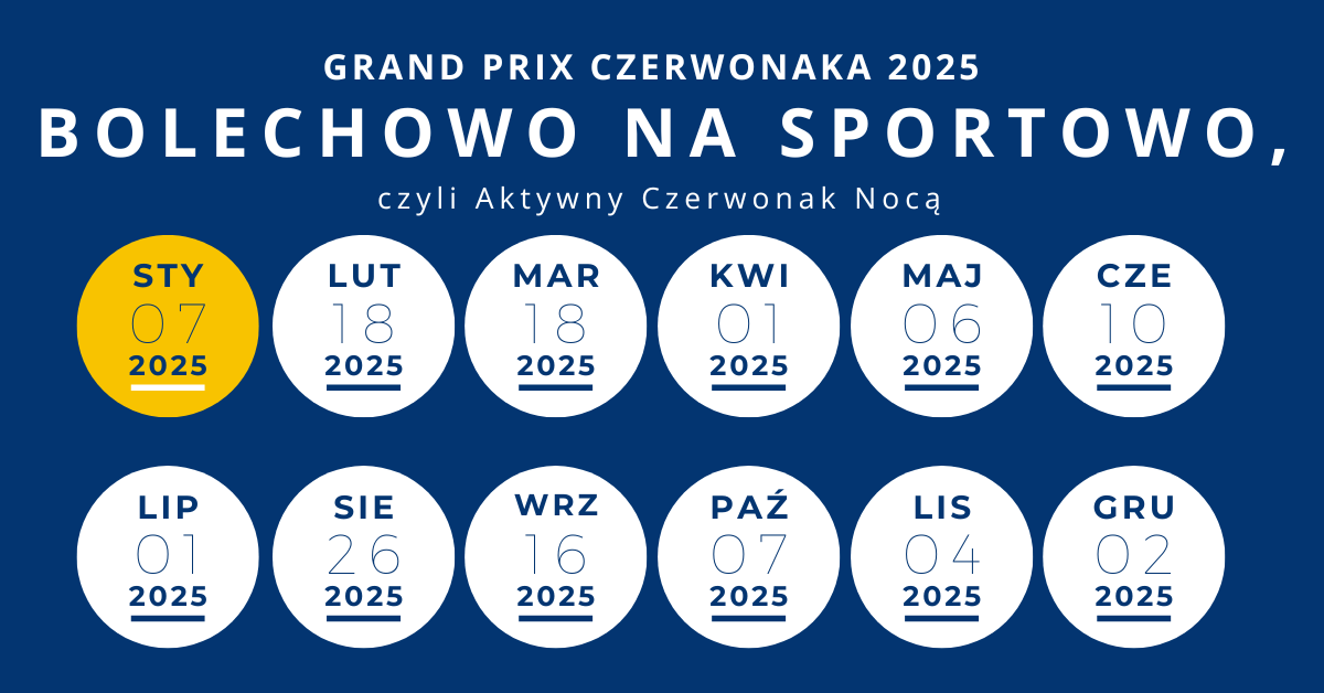 Harmonogram wydarzenia Bolechowo na sportowo